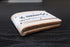 natural leather bifold wallet